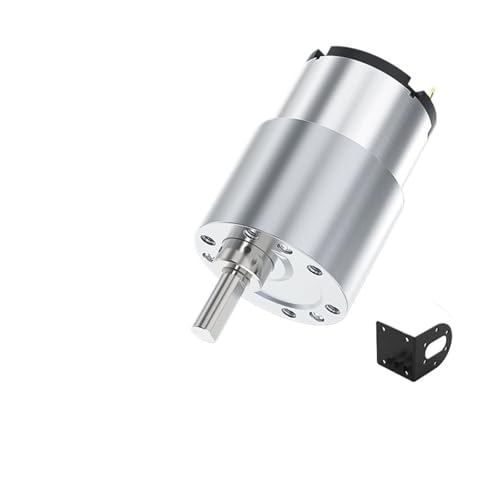 520-37 Getriebemotor 12-V-Gleichstrom-Untersetzungsmotor mit Hall-Encoder-Roboter mit großem Drehmoment, gebürsteter Motor, Metallzähne(12RPM,12V Single Motor) von YVAAASIYC