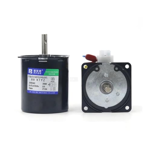 68KTYZ 28W Permanentmagnet-Synchrongetriebemotor Positiver und negativer Mikro-Low-Speed-Multi-Speed-Motor mit großem Drehmoment(10rpm(220V)) von YVAAASIYC