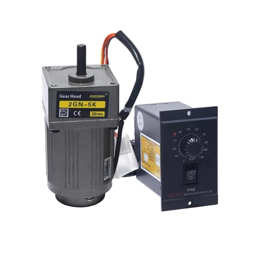 6W 6,9 RPM-415 RPM AC Getriebe Motor 2IK6GN-C 2GN15K Mit Geschwindigkeit Regler Einstellbare Geschwindigkeit CW CCW Single-Phase Motor(2GN180K 0-6.9RPM) von YVAAASIYC