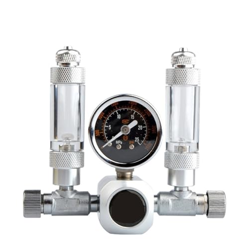 Aquarium CO2 Magnetventil Regler Magnetische Rückschlagventil DIY Zubehör Diffusor Ozon Generator System Kit(1 drive 2-1 meter,G5-8) von YVAAASIYC
