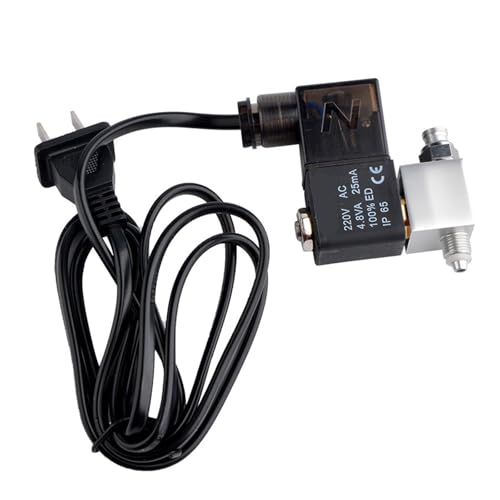 Aquarium CO2 Magnetventil Regler Magnetische Rückschlagventil DIY Zubehör Diffusor Ozon Generator System Kit(Solenoid valve,W21.8) von YVAAASIYC