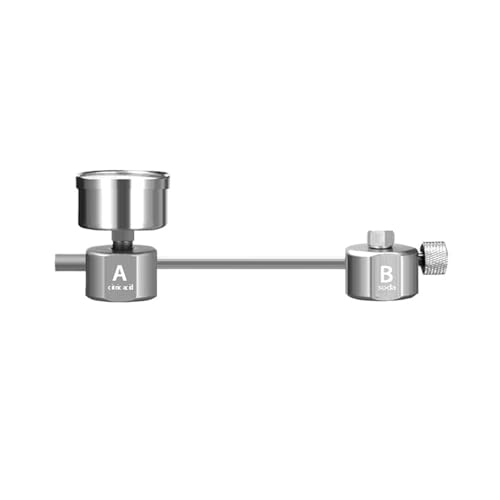 Aquarium-DIY-CO2-Generator, Blasenzähler-Diffusor mit Magnetventil, Kohlendioxid-Reaktor-Kit zur Kontrolle von Wasserpflanzen(A) von YVAAASIYC