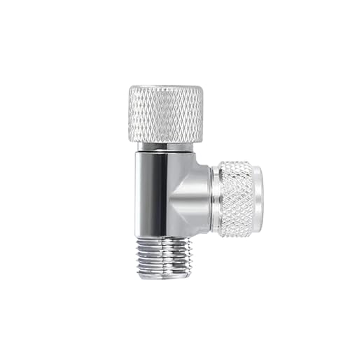 CO2-Blasenzähler for Aquarien, Aquarium-CO2-Generator, Reglerausrüstung, Einzelkopf-Doppelkopf-CO2-Feinabstimmungsventil aus Metall(W001-02A) von YVAAASIYC