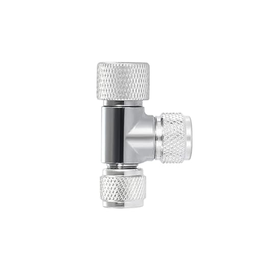 CO2-Blasenzähler for Aquarien, Aquarium-CO2-Generator, Reglerausrüstung, Einzelkopf-Doppelkopf-CO2-Feinabstimmungsventil aus Metall(W001-02B) von YVAAASIYC
