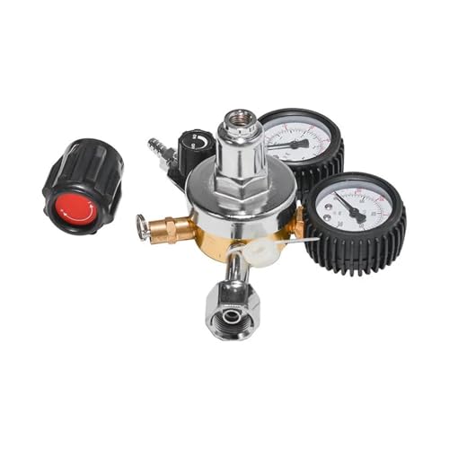 CO2-Gasflaschenregler Kohlendioxid-Reduzierer for Getränkebier W21.8 Doppelmessgerät-Regler-Messgerät CO2-Gasflaschenregler Kohlendioxid-Reduzierer for Getränkebier W21.8 Doppelmessgerät-Regler-Messgerät von YVAAASIYC