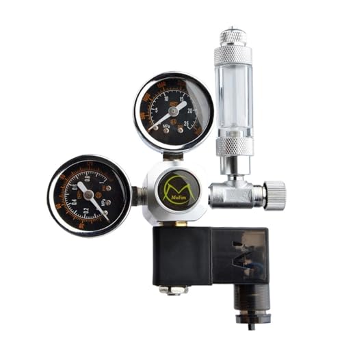 DIY Aquarium CO2-Regler Magnetmagnet-Kit Rückschlagventil Aquarium-Zubehör CO2-Steuerungssystem Reaktor-Generator-Set von YVAAASIYC