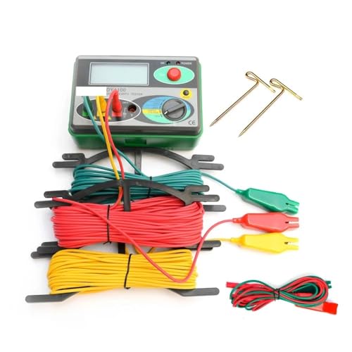 DY4100 Digitales Erdungswiderstandsmessgerät Megohmmeter 0-2000 Ohm Instrumente Inspektion Elektriker Widerstandstester DY4100 Digitales Erdungswiderstandsmessgerät Megohmmeter 0-2000 Ohm Instrumente Inspektion Elektriker Widerstandstester von YVAAASIYC
