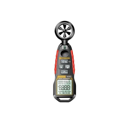 GN302 Digitaler Windgeschwindigkeitsmesser-Test 9999 Zählt 0,4~30 m/s Anemometer Beaufort Windtester Thermometer Anemograph Tools von YVAAASIYC