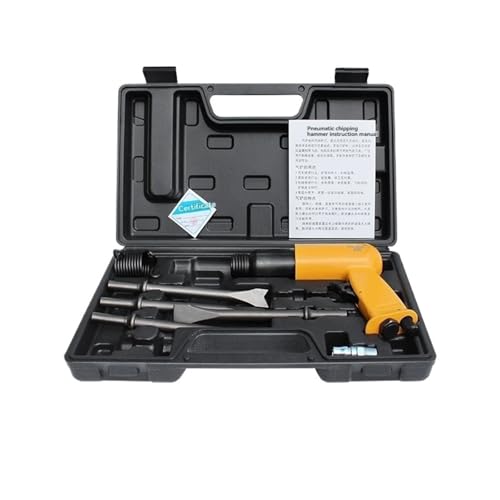 Leistungsstarke Luftschaufel Pneumatische Schaufel Rostentfernungsmaschine 150/190/250 Mehrzweck-Stanzhammer-Auswirkungssatz(Stroke 66mm) von YVAAASIYC
