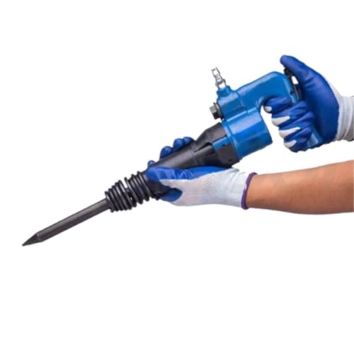 Multifunktionale pneumatische Schaufel C4 Luftschaufel C6 Pneumatischer Hammer Schaufelkopf Betonguss Sandentfernung Pneumatische Spitzhacke(C4 Blue) von YVAAASIYC