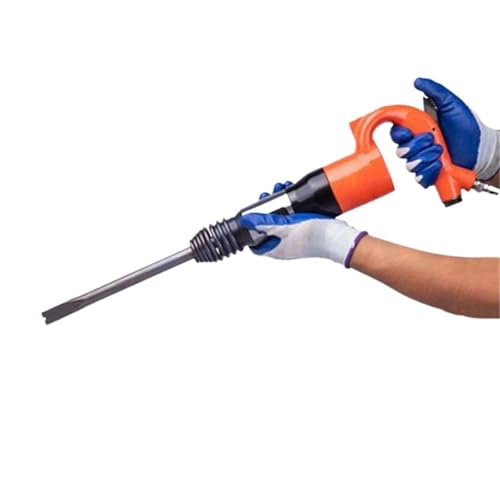 Multifunktionale pneumatische Schaufel C4 Luftschaufel C6 Pneumatischer Hammer Schaufelkopf Betonguss Sandentfernung Pneumatische Spitzhacke(C6 Orange) von YVAAASIYC