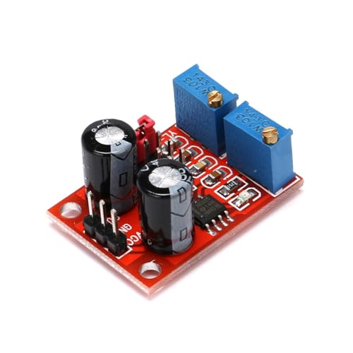 NE555 Pulsfrequenz-Tastverhältnis-einstellbares Modul Rechteckwelle 5V-12V Signalgenerator(Red module) von YVAAASIYC