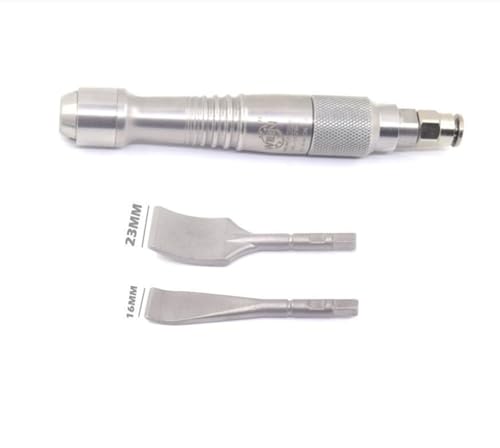 Pneumatische Schaufel Luftmeißel Kommerzielle Carving Vibrierende Schaufeln Medizinischer Gipsguss Air Flux Chipper Gasschaufel(Set 1) von YVAAASIYC