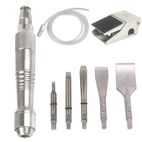 Pneumatische Schaufel Luftmeißel Kommerzielle Carving Vibrierende Schaufeln Meißel Micro Air Flux Chipper(Set 4) von YVAAASIYC
