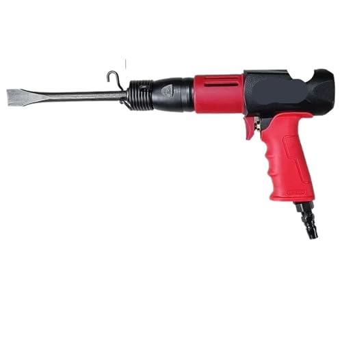 Pneumatische Schaufel-Schlagpistole, Multifunktions-Lufthammer, Vibrationshahn, Meißelpistole, Rostlöser, Schweißschlacke, Windschaufel, Messer(Red) von YVAAASIYC