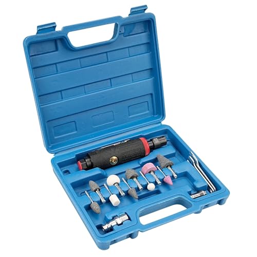 Pneumatisches Werkzeug Mini-Luftschleifer Professionelles Poliermaschinen-Set DIY-Graviermaschine for Schleifen von Metallkeramikschmuck(Set 2) von YVAAASIYC