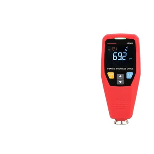 UT343A Autolackdickenmessgerät Tester Beschichtungsmessgerät Lack Kfz-Tester Messwerkzeug 0-1750um FE NFE UT343A Autolackdickenmessgerät Tester Beschichtungsmessgerät Lack Kfz-Tester Messwerkzeug 0-1750um FE NFE von YVAAASIYC