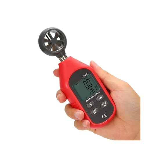 UT363 Handheld Anemometer Digital UT363BT Windgeschwindigkeit Messung Temperatur Tester LCD Display Luftstrom Geschwindigkeit Wind Meter(UT363) von YVAAASIYC