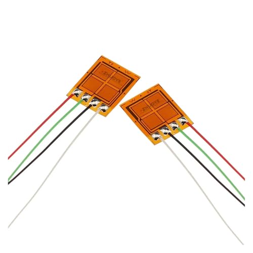 YVAAASIYC 10 Stück Dehnungsmessstreifen, hochpräziser Wiegedrucksensor BHFBF350-3EB-AWG, Vollbrücken-Dehnungsmessstreifenfolie, 350 Ohm von YVAAASIYC