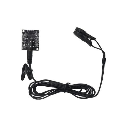YVAAASIYC Entwicklungskit for Ohrclips zur Herzfrequenzmessung, EKG-Sensor, EKG-Messmodul, unterstützt die Mikrocontroller-Entwicklung von YVAAASIYC