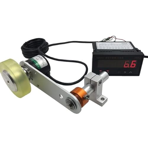 YVAAASIYC Hochpräziser Plus- und Minuszähler Meterzähler mit Encoder + Meterrad + Halterung(B) von YVAAASIYC