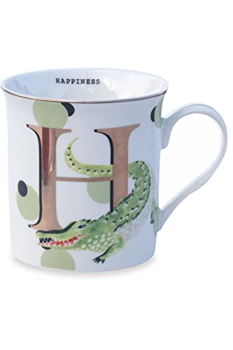 The Gold Edition Alphabet Mug Buchstabe H von YVONNE ELLEN