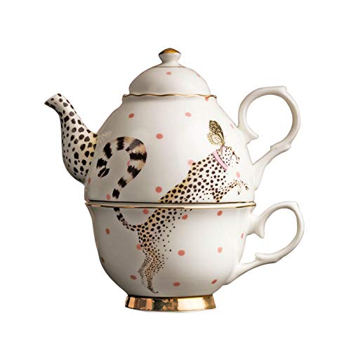 Yvonne Ellen One for Tea Set Teekanne und Tasse Cheetah Gepardo Yvonne Ellen One for Tea Set Teekanne und Tasse Cheetah Gepardo von YVONNE ELLEN