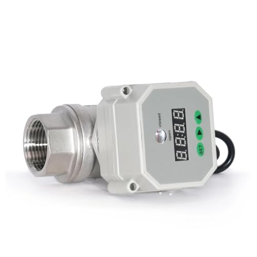 1 stücke cr201 DN8 DN10 DN15 12 Volt 2-Wege 304 Edelstahl Mini Elektrische Automatische Motorisierte Wasser Control Abschaltung -Off Antrieb Kugelhahn(DN8) von YVZDHNSFY