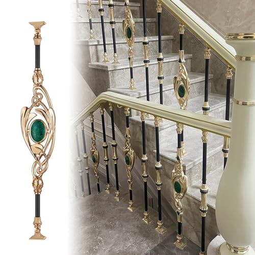 95cm Treppengeländerpfosten,Geländer treppe mit verstellbarer oberer Platte,Handlauf Treppenbaluster for Treppen-Veranda-Handläufe(10Pack) von YVZYLXH