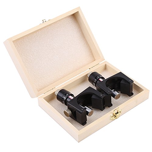 2 X Magnetischer Hobelmesser-Einstelllehre Einsteller, Verstellbarer Hobelmesser-Einsteller, Holzbearbeitungswerkzeug, Passend für Hobelmesser von YWBL-WH
