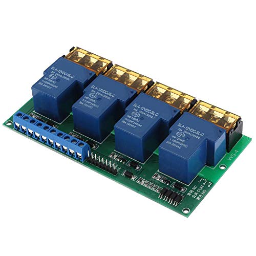 DC12V 4-Kanal-Relaismodul-Erweiterungskarte 30A für DSP AVR PIC-ARM von YWBL-WH