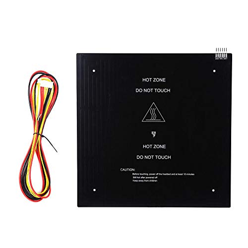 YWBL-WH 310x310mm Aluminium Substrat HeatBed Plattform Hotbed mit Kabelzubehör für 3D-Drucker 24V 220W YWBL-WH 310x310mm Aluminium Substrat HeatBed Plattform Hotbed mit Kabelzubehör für 3D-Drucker 24V 220W von YWBL-WH
