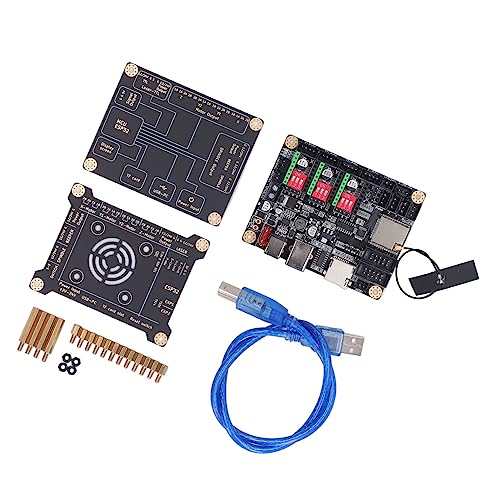 32-Bit-Lasergravierer-Steuerplatine für Desktop-Graviermaschinen, MKS DLC32 V2.1 Offline-Steuerung (Motherboard und Schutzhülle) von YWBL-WH