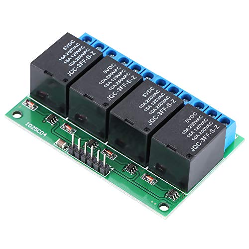 4 Kanäle Bistabiles Stromstoßrelais DC 5V Bistables Relais Low-Pulse-Trigger-Relaismodul Mini Relais Bistabil 4 Kanäle Bistabiles Stromstoßrelais DC 5V Bistables Relais Low-Pulse-Trigger-Relaismodul Mini Relais Bistabil von YWBL-WH