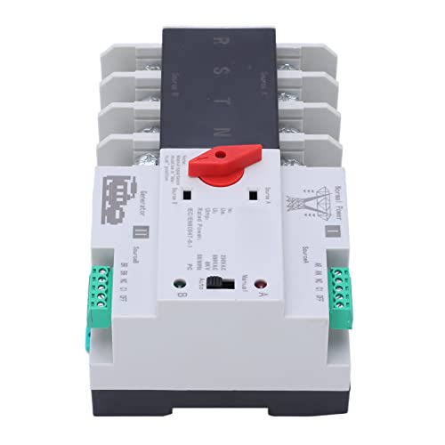 4P Dual Power Automatic Transfer Switch Unterbrechungsfreier Transferschalter AC230V(100A) von YWBL-WH