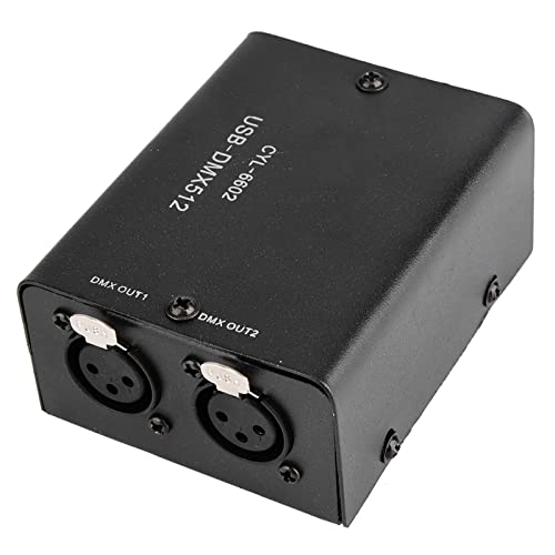 512-Kanal-USB-zu-DMX-DMX512-Bühnenlicht-Controller, RGB-DMX-Controller, Beleuchtungs-Dimmer-Controller 512-Kanal-USB-zu-DMX-DMX512-Bühnenlicht-Controller, RGB-DMX-Controller, Beleuchtungs-Dimmer-Controller von YWBL-WH
