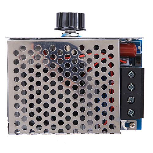 AC 110V-230V Spannungsregler Dimmer 10000W Elektronischer Thyristor für Heizung und Motor - Hochleistungsdimmer mit Feintasteregler für industrielle Anwendungen von YWBL-WH