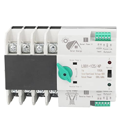 AC 400V 100A 4P Dual Power Transfer Switch PV Typ Automatischer Transferschalter Elektrischer Umschalter für Home Factory von YWBL-WH