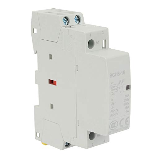 AC-Schütz 16A 220V / 230V 1NO 1NC 2 Polig 2P DIN-Schienen Haushalts-AC-Schütz von YWBL-WH