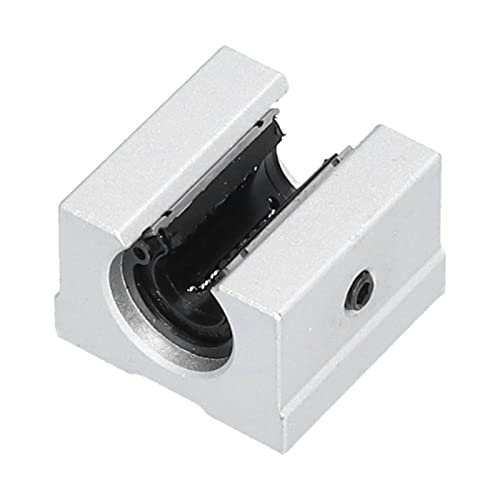 Aluminium-Gleitblock SBR12UU 12 Mm, 3D-Drucker-Gleitblock Linearbewegungslager-Gleitblock für 12-mm-Linearführungsschiene, Linearführungen von YWBL-WH