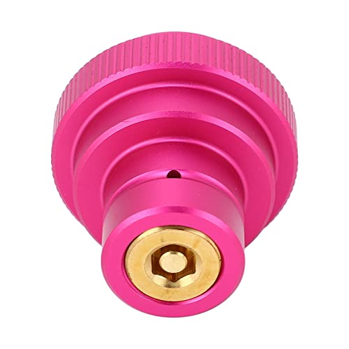 CO2-Adapter für Sodawasser Kompatibel mit DUO/Terra/Art, Schnelladapter für Original Blaue CO2-Zylinder TR21-4 Außengewinde (Rosa) von YWBL-WH