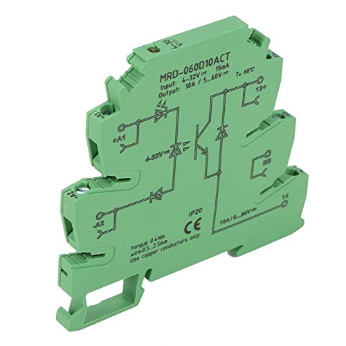 DC-Halbleiterrelais 6,2-mm DIN-Schienenrelais ultradünnes Eingang 4-32 VDC NO, Relais von YWBL-WH