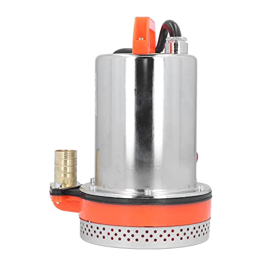 YWBL-WH DC-Tauchpumpe, 12 V, 10 M Förderhöhe, Edelstahl, Orange, Tauchpumpe, Druckerhöhungspumpe für Gartenrasenbewässerung, Pumpen, Wasserpumpe von YWBL-WH