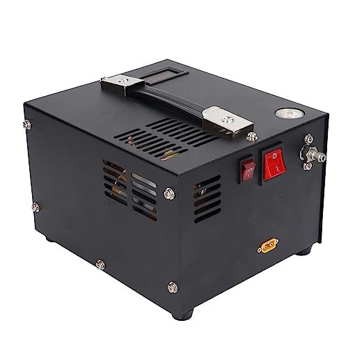 Elektrische Luftpumpe Tragbarer PCP-Luftkompressor 4500 Psi 30 MPa DC 12 V für Luftgewehre, Luftpistolen, Paintball-Pistolen Elektrische Luftpumpe Tragbarer PCP-Luftkompressor 4500 Psi 30 MPa DC 12 V für Luftgewehre, Luftpistolen, Paintball-Pistolen von YWBL-WH