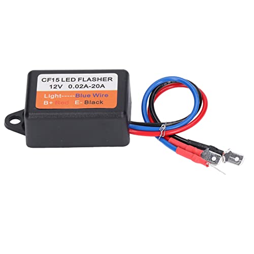Flash Strobe Controller 12V Auto Auto Flasher Modul 0.02-20A LED Blinkermodul 45-75 Mal/min Flash Strobe Controller 12V Auto Auto Flasher Modul 0.02-20A LED Blinkermodul 45-75 Mal/min von YWBL-WH
