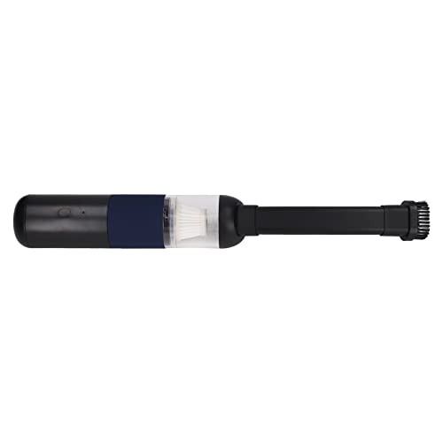 Handstaubsauger Akku-Reiniger, Handstaubsauger Akku-Reiniger Wiederaufladbar Mini 20.000 Pa Starker Saugluftreiniger für Auto, Bodenstaubsauger (Schwarz Blau) von YWBL-WH