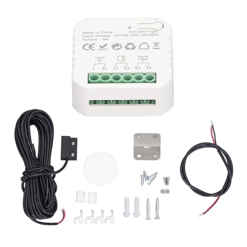 Intelligenter Garagentoröffner, Intelligenter Garagentoröffner, Ferngesteuertes Türsteuerungsset, Sprachüberwachung, WLAN-Steuerungsset, Analog-Digital-Wandler von YWBL-WH