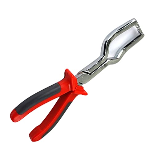 Kraftstoffleitungszange Filtersättel Stahl Bequemer Gummigriff Kraftstofffilter-Schnellverbinder-Entfernungswerkzeug für die Autowartung Anti-Rutsch-Griffe von YWBL-WH