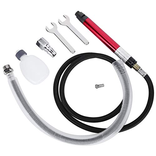 Micro Pneumatic Air Pencil Matrizenschleiferkit, Bleistiftstil 58000-65.000 U/min 13,4 x 1,7 cm / 5,3 x 0,7 Zoll Kapazität von YWBL-WH