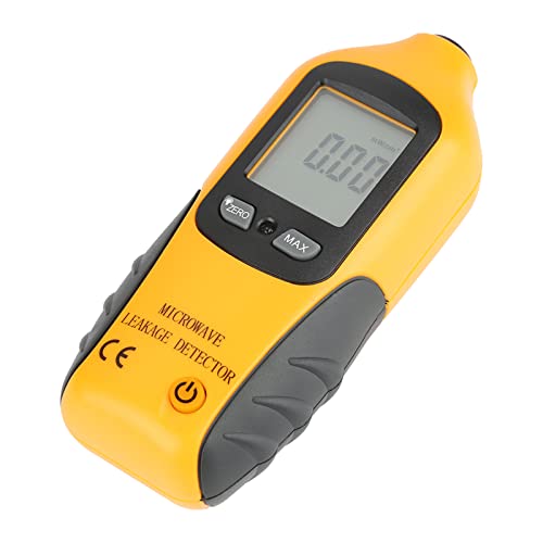 Mikrowellendetektor, Mikrowellenleckdetektor mit Digitaler LCD-Anzeige, Hochpräziser Strahlungsmesser-Tester 2450 MHz, Tester von YWBL-WH